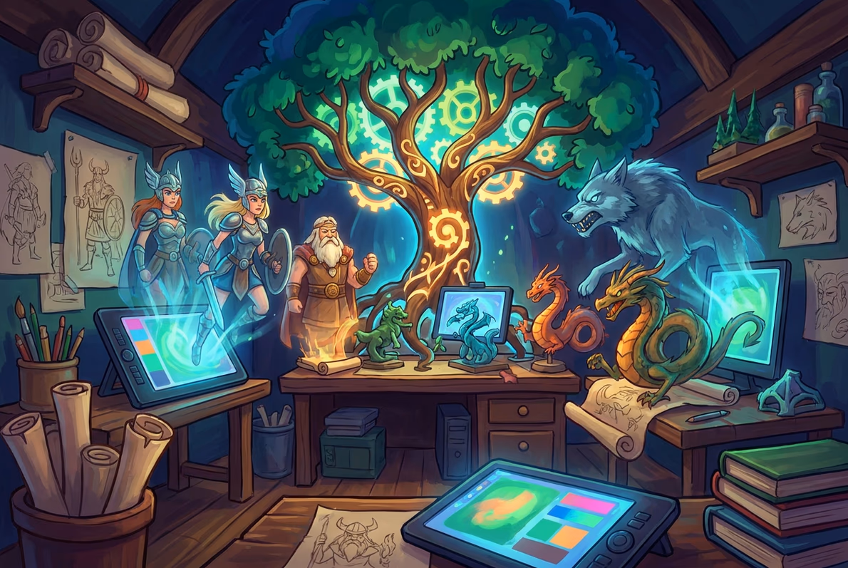 The studio behind Yggdrasil