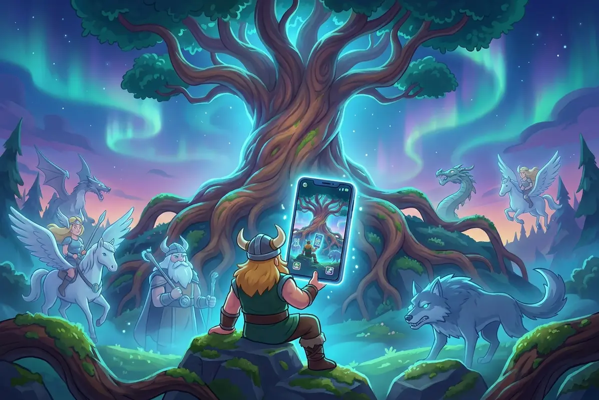 Yggdrasil in a mobile browser